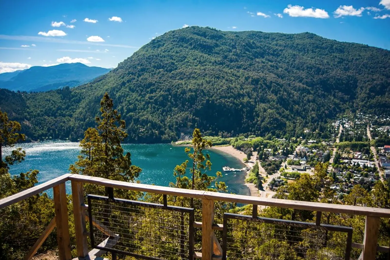 Mirador panorámico en San Martín de los Andes